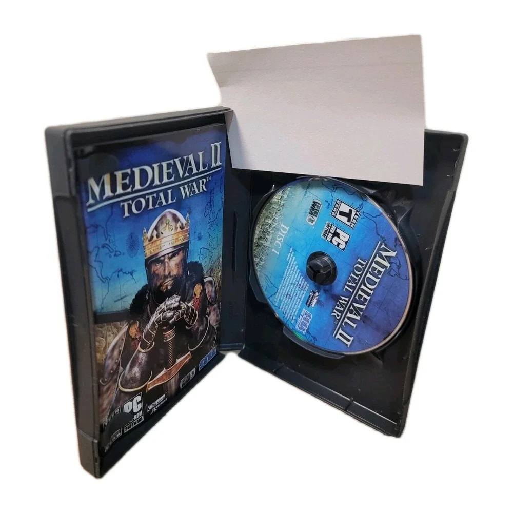 Medieval II: Total War & Total War Kingdoms Gold Edition PC DVD-ROM 2 Discs